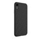Hoco iPhone XR 6.1 HOCO TRACERY szilikon telefonvédő fonott minta FEKETE