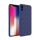 Hoco iPhone XS 5.8 HOCO TRACERY szilikon telefonvédő fonott minta SÖTÉTKÉK