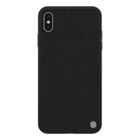   Nillkin iPhone XS Max 6.5 NILLKIN TEXTURED szilikon telefonvédő érdes felület, 3D, FEKETE