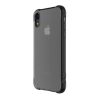 Hoco iPhone XR 6.1 HOCO ARMOR szilikon telefonvédő ütésállóság, átlátszó hátlap, SZÜRKE