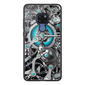   Nillkin Huawei Mate 20 NILLKIN SPACETIME szilikon telefonvédő ütésállóság, fogaskerék, FEKETE