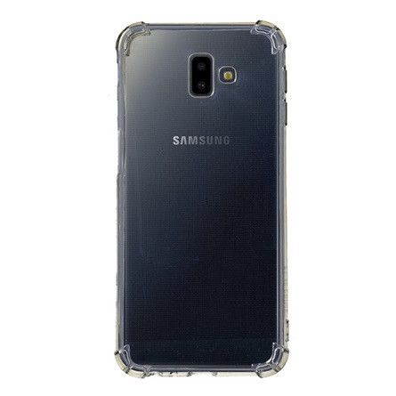 Gigapack Samsung J6 Plus Gigapack szilikon telefonvédő ütésállóság, légpárnás sarok, ÁTLÁTSZÓ