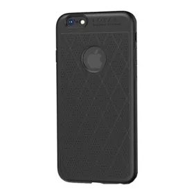   Hoco iPhone 6S Plus 5.5 HOCO ADMIRE szilikon telefonvédő ultravékony, logó kivágás, FEKETE