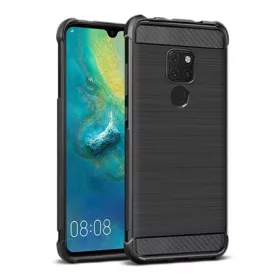   Imak Huawei Mate 20 IMAK VEGA szilikon telefonvédő ütésállóság, karbon minta, FEKETE