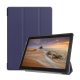 Gigapack Lenovo Tab E10 Gigapack tok álló, bőr hatású FLIP, asztali tartó, SÖTÉTKÉK