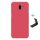 Nillkin Samsung J6 Plus NILLKIN SUPER FROSTED műanyag telefonvédő gumírozott, érdes felület + asztali tartó, PIROS