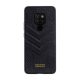 Nillkin Huawei Mate 20 NILLKIN PRESTIGE szilikon telefonvédő bőr hatású hátlap, kigyóbőr hatású, FEKETE