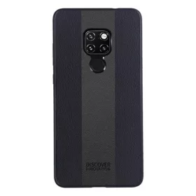   Nillkin Huawei Mate 20 NILLKIN RACER CASE szilikon telefonvédő bőr hatású hátlap FEKETE