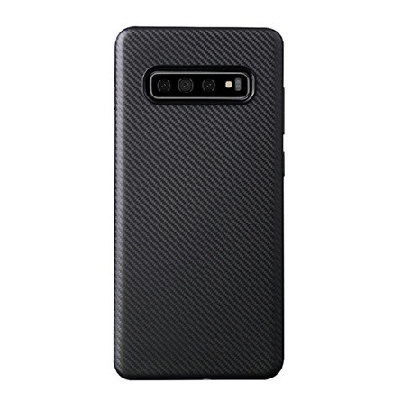Gigapack Samsung S10e Gigapack Szilikon telefonvédő karbon minta FEKETE
