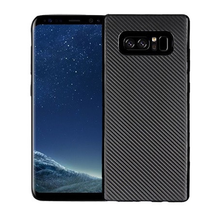 Gigapack Samsung S10 Gigapack Szilikon telefonvédő karbon minta FEKETE