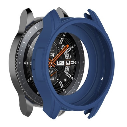 Gigapack Samsung Gear S3 Frontier GIGAPACK Szilikon keret BUMPER, ütésálló, SÖTÉTKÉK