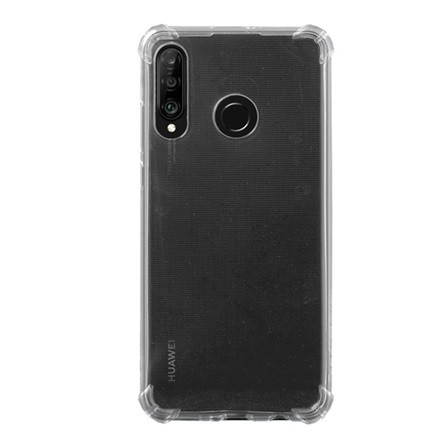 Gigapack Huawei P30 Lite Gigapack szilikon telefonvédő ütésállóság, légpárnás sarok, ÁTLÁTSZÓ
