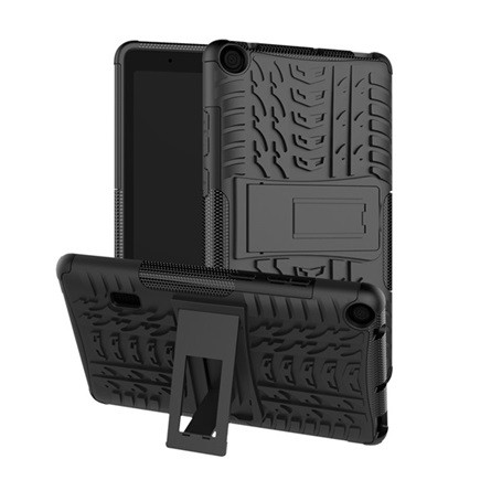 Gigapack Huawei Mediapad T3 7 Gigapack Defender szilikon telefonvédő ütésállóság, autógumi, FEKETE