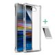 Imak Ericsson XPERIA X10 IMAK szilikon telefonvédő ütésállóság, légpárnás sarok + képernyővédő fólia, ÁTLÁTSZÓ