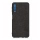Gigapack Samsung A7 (2018) Gigapack Szilikon telefonvédő textil hátlap FEKETE