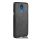 Gigapack LG K40 LMX420 Gigapack Műanyag telefonvédő bőr hatású FEKETE