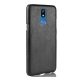 Gigapack LG K40 LMX420 Gigapack Műanyag telefonvédő bőr hatású FEKETE