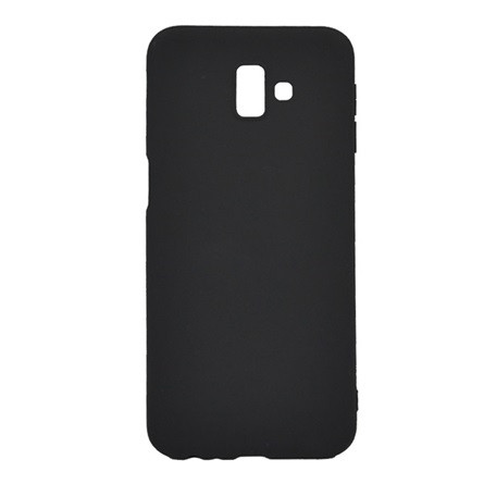 Gigapack Samsung J6 Plus Gigapack szilikon telefonvédő mágneses, matt, FEKETE