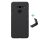 Nillkin LG G8 ThinQ NILLKIN SUPER FROSTED műanyag telefonvédő gumírozott, érdes felület + asztali tartó, FEKETE