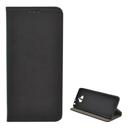 Gigapack Sony Xperia 10 plus Gigapack tok álló, bőr hatású FLIP, asztali tartó, FEKETE