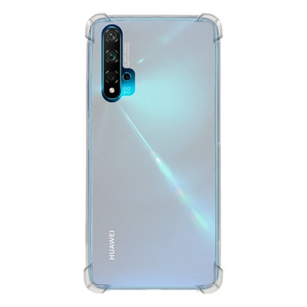 Gigapack Huawei Nova 5T Gigapack szilikon telefonvédő ütésállóság, légpárnás sarok, ÁTLÁTSZÓ