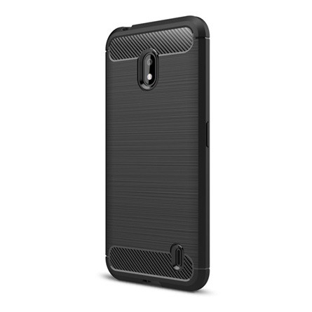 Gigapack Nokia 2.2 Gigapack szilikon telefonvédő ütésállóság, karbon minta, FEKETE