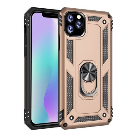 Gigapack iPhone 11 Pro Max Gigapack Defender szilikon telefonvédő ütésállóság, mágneses, ARANY