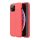 Gigapack iPhone 11 Pro Gigapack szilikon telefonvédő ütésállóság, varrás minta, PIROS