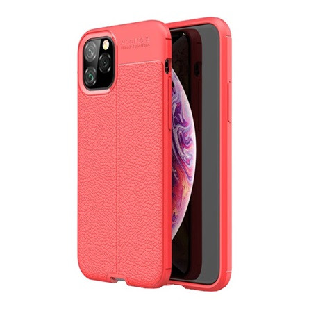 Gigapack iPhone 11 Pro Gigapack szilikon telefonvédő ütésállóság, varrás minta, PIROS