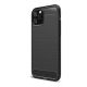 Gigapack iPhone 11 Pro Gigapack szilikon telefonvédő ütésállóság, karbon minta, FEKETE