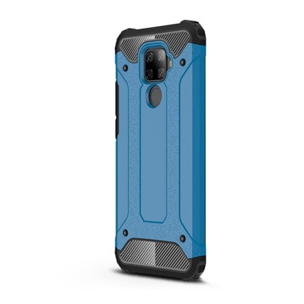 Gigapack Huawei Mate 30 Lite Gigapack Defender szilikon telefonvédő ütésállóság, fémhatás, VILÁGOSKÉK