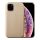 Gigapack iPhone 11 Pro Gigapack Szilikon telefonvédő karbon minta ARANY