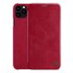 Nillkin iPhone 11 Pro NILLKIN QIN tok álló, bőr hatású FLIP, kártyazseb, PIROS