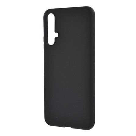 Gigapack Huawei Nova 5T GIGAPACK Szilikon telefonvédő matt FEKETE