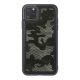 Nillkin iPhone 11 Pro NILLKIN CAMO műanyag telefonvédő bőr hatású, terep minta, FEKETE