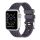 Gigapack Apple Watch Series 10 42mm Gigapack Pótszíj egyedi méret, csíkos, SZÜRKE