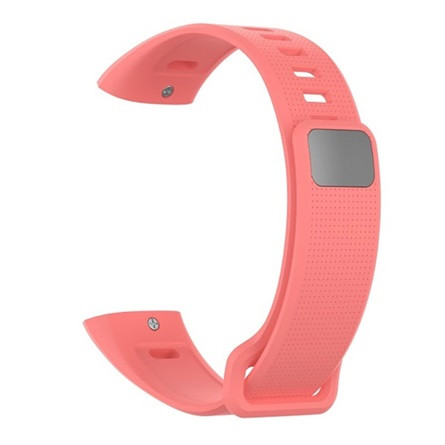 Gigapack Honor Band 2 Pro Gigapack pótszíj egyedi méret, szilikon, RÓZSASZÍN