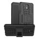 Gigapack LG K30 2019 Gigapack Defender szilikon telefonvédő ütésállóság, autógumi, FEKETE