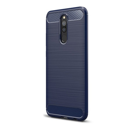 Gigapack Redmi 8A Gigapack Szilikon telefonvédő ütésállóság, karbon minta, SÖTÉTKÉK
