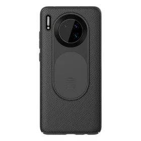   Nillkin Huawei Mate 30 NILLKIN CAMSHIELD szilikon telefonvédő ütésállóság, csíkos, FEKETE