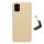 Nillkin Samsung A51 NILLKIN SUPER FROSTED műanyag telefonvédő gumírozott, érdes felület + asztali tartó, ARANY