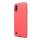 Gigapack Samsung A01 Gigapack szilikon telefonvédő ütésállóság, karbon minta, PIROS