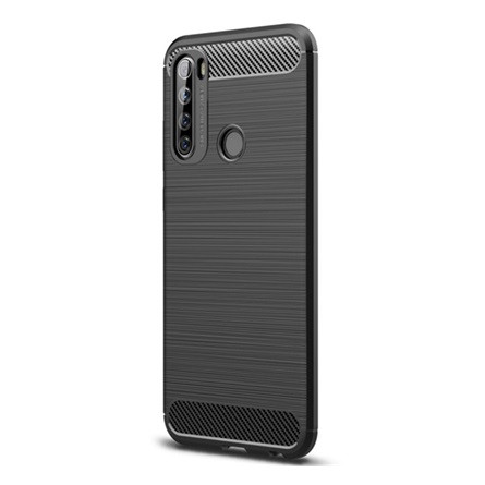 Gigapack Redmi Note 8T Gigapack Szilikon telefonvédő ütésállóság, karbon minta, FEKETE