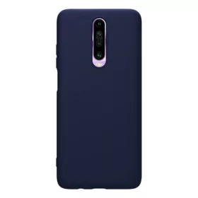   Nillkin Redmi K30 NILLKIN RUBBER WRAPPED szilikon telefonvédő gumírozott, környezetbarát, SÖTÉTKÉK