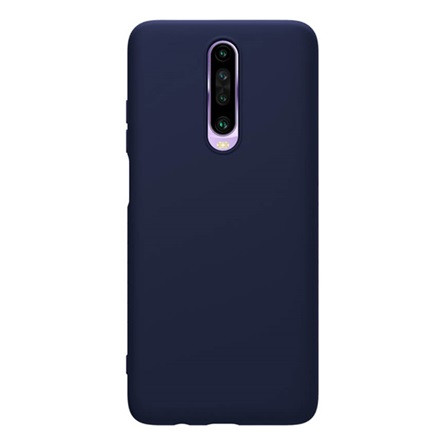 Nillkin Redmi K30 NILLKIN RUBBER WRAPPED szilikon telefonvédő gumírozott, környezetbarát, SÖTÉTKÉK