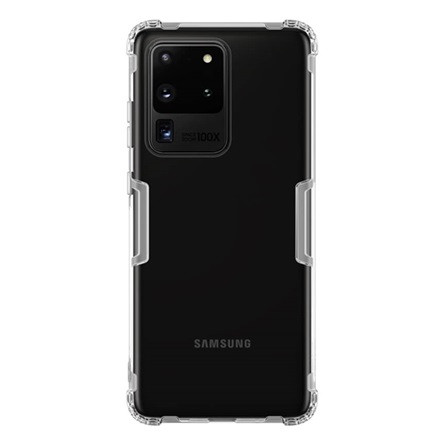 Nillkin Samsung S20 Ultra 5G NILLKIN NATURE szilikon telefonvédő ütésállóság, ultravékony, ÁTLÁTSZÓ