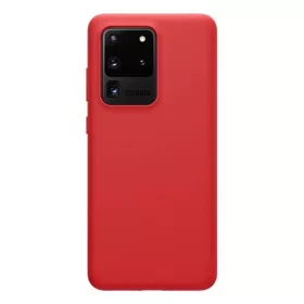   Nillkin Samsung S20 Ultra 5G NILLKIN FLEX PURE szilikon telefonvédő ultravékony, matt, PIROS
