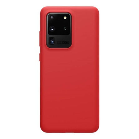 Nillkin Samsung S20 Ultra 5G NILLKIN FLEX PURE szilikon telefonvédő ultravékony, matt, PIROS