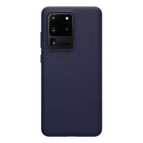   Nillkin Samsung S20 Ultra 5G NILLKIN FLEX PURE szilikon telefonvédő ultravékony, matt, SÖTÉTKÉK