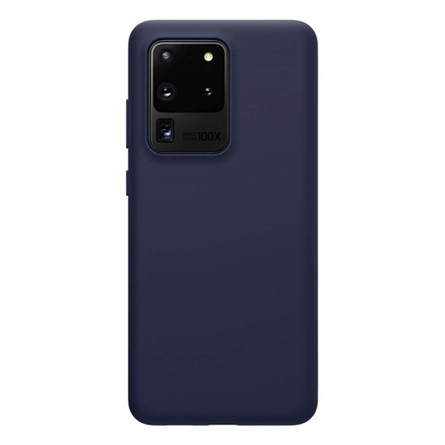 Nillkin Samsung S20 Ultra 5G NILLKIN FLEX PURE szilikon telefonvédő ultravékony, matt, SÖTÉTKÉK